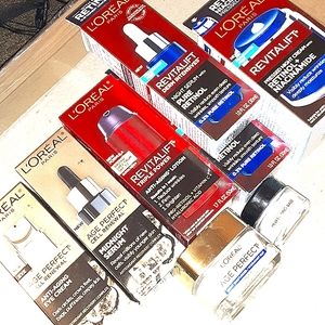 Loreal Paris face products